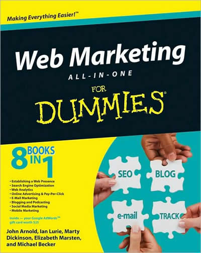 Web Marketing All-in-One For-Dummies Book Now In-Stock at Amazon